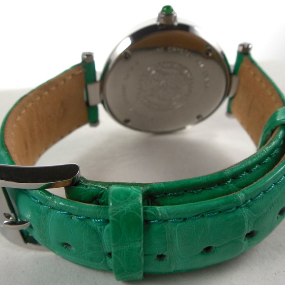 Tsavorite Diamond 3.21 Tcw. Unisex Luxury Watch main image 7
